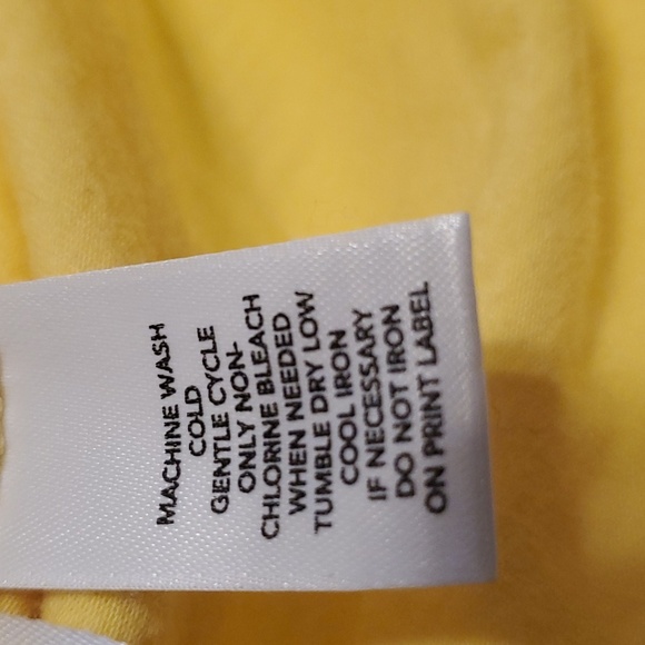 Ann Taylor Loft yellow size M t-shirt - Picture 6 of 6
